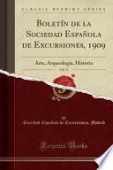 libro Boletín De La Sociedad Española De Excursiones, 1909, Vol. 17